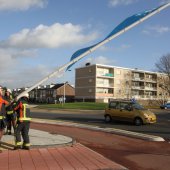 Stormoverlast Bonnikeplein Noordwijk